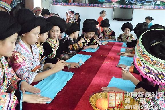 苗族蜡染教学